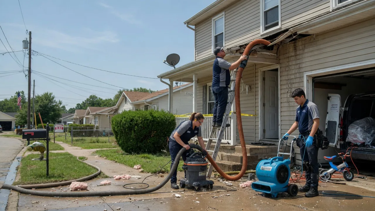 Water Damage Restoration in Hopewell, OH near me
